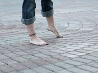 Feet - Maria A - 2010-04-20 Summer bare feet