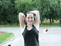 Feet - Maria A - 2010-04-20 Summer bare feet