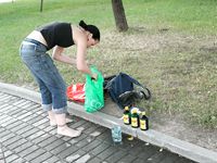 Feet - Maria A - 2010-04-20 Summer bare feet