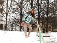 Feet - Maria E - 2014-10-27 Good weather for walking barefoot