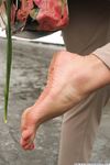 Feet - Maria E - 2014-10-27 Good weather for walking barefoot