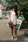 Feet - Marina A - 2012-12-07 Beauty in light summer dress and sunglasses