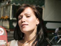 Feet - Marina A - 2012-12-07 Beauty in light summer dress and sunglasses