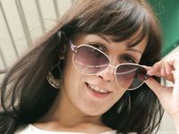 Feet - Marina A - 2012-12-07 Beauty in light summer dress and sunglasses