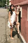 Feet - Marina A - 2012-12-07 Beauty in light summer dress and sunglasses