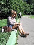 Feet - Marinka - 2007-07-07 Barefoot coquettish girl