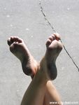 Feet - Marinka - 2007-07-07 Barefoot coquettish girl