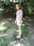 Feet - Marinka - 2007-07-07 Barefoot coquettish girl