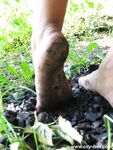 Feet - Marinka - 2007-07-07 Barefoot coquettish girl