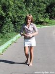 Feet - Marinka - 2007-07-07 Barefoot coquettish girl