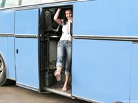 Feet - Marisha + Galya - 2007-07-31 Barefoot trips to Russian towns. Tcheboksary