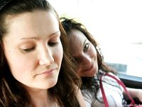 Feet - Marisha + Galya - 2007-07-31 Barefoot trips to Russian towns. Tcheboksary