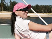 Feet - Marisha + Galya - 2007-07-31 Barefoot trips to Russian towns. Tcheboksary