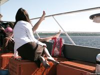 Feet - Marisha + Galya - 2007-07-31 Barefoot trips to Russian towns. Tcheboksary