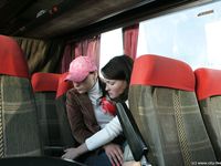 Feet - Marisha + Galya - 2007-07-31 Barefoot trips to Russian towns. Tcheboksary