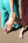 Feet - Marisha + Ksusha - 2007-06-01 Barefoot trips to Russian towns. Serpukhov