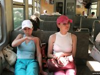 Feet - Marisha + Ksusha - 2007-06-01 Barefoot trips to Russian towns. Serpukhov