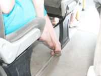 Feet - Marisha + Ksusha - 2007-06-01 Barefoot trips to Russian towns. Serpukhov