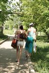 Feet - Marisha + Ksusha - 2007-06-01 Barefoot trips to Russian towns. Serpukhov