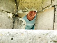 Feet - Marisha + Ksusha - 2007-06-01 Barefoot trips to Russian towns. Serpukhov