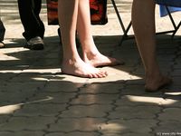 Feet - Marisha + Ksusha - 2007-06-01 Barefoot trips to Russian towns. Serpukhov