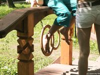 Feet - Marisha + Ksusha - 2007-06-01 Barefoot trips to Russian towns. Serpukhov