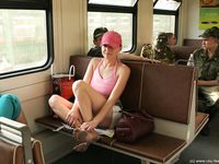 Feet - Marisha + Ksusha - 2007-06-01 Barefoot trips to Russian towns. Serpukhov