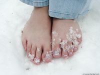 Feet - Masha - 2004-02-06 A winter fairy tale