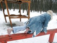 Feet - Masha - 2004-02-06 A winter fairy tale