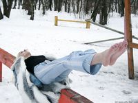 Feet - Masha - 2004-02-06 A winter fairy tale