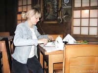 Feet - Mila + Alenka - 2005-11-27 Barefoot voyage to Feodosia