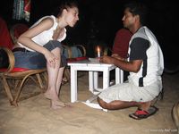 Feet - Mila + Toma - 2006-04-29 Dirty feet in Goa
