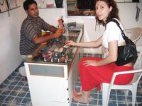 Feet - Mila + Toma - 2006-04-29 Dirty feet in Goa