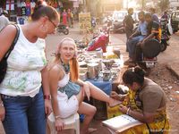 Feet - Mila + Toma - 2006-04-29 Dirty feet in Goa