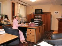 Feet - Mila - 2005-08-07 Pretty barefoot secretary