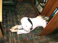 Feet - Mila - 2005-08-07 Pretty barefoot secretary