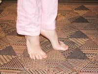 Feet - Mila - 2005-08-07 Pretty barefoot secretary