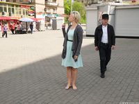 Feet - Milana - 2016-05-27 Barefoot shopping day