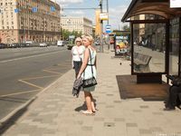 Feet - Milana - 2016-05-27 Barefoot shopping day