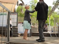 Feet - Milana - 2016-05-27 Barefoot shopping day
