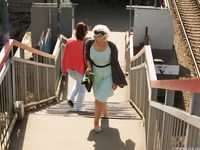 Feet - Milana - 2016-05-27 Barefoot shopping day