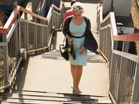 Feet - Milana - 2016-05-27 Barefoot shopping day