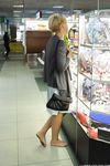 Feet - Milana - 2016-05-27 Barefoot shopping day