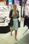 Feet - Milana - 2016-05-27 Barefoot shopping day