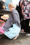 Feet - Milana - 2016-05-27 Barefoot shopping day