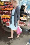 Feet - Milana - 2016-05-27 Barefoot shopping day