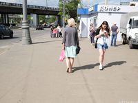 Feet - Milana - 2016-05-27 Barefoot shopping day