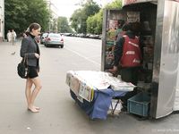 Feet - Nadya - 2007-01-20 Office barefoot lady