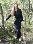 Feet - Nastya - 2003-10-15 A cemetery of used cars & deep in a wild forest with dirty soles