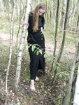 Feet - Nastya - 2003-10-15 A cemetery of used cars & deep in a wild forest with dirty soles